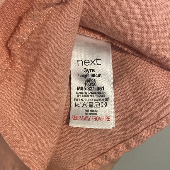 sweet flowy linen dress - Picture 5 of 5